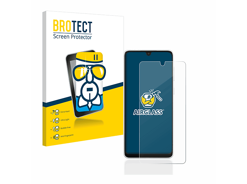 klare BROTECT Schutzfolie(für Samsung Airglass Galaxy 5G) A33