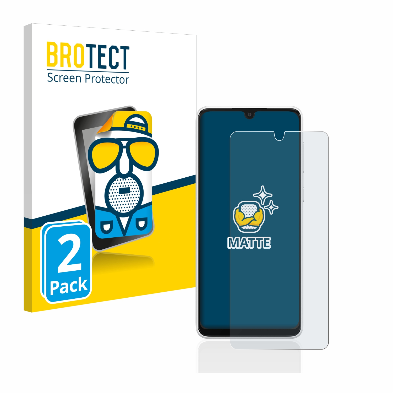 5G) BROTECT Galaxy A33 matte Samsung Schutzfolie(für 2x