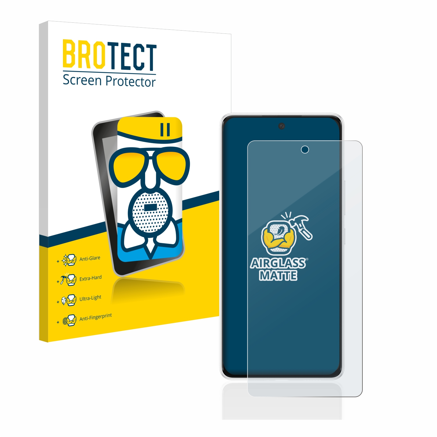 BROTECT Airglass Schutzfolie(für 5G) Galaxy A53 matte Samsung