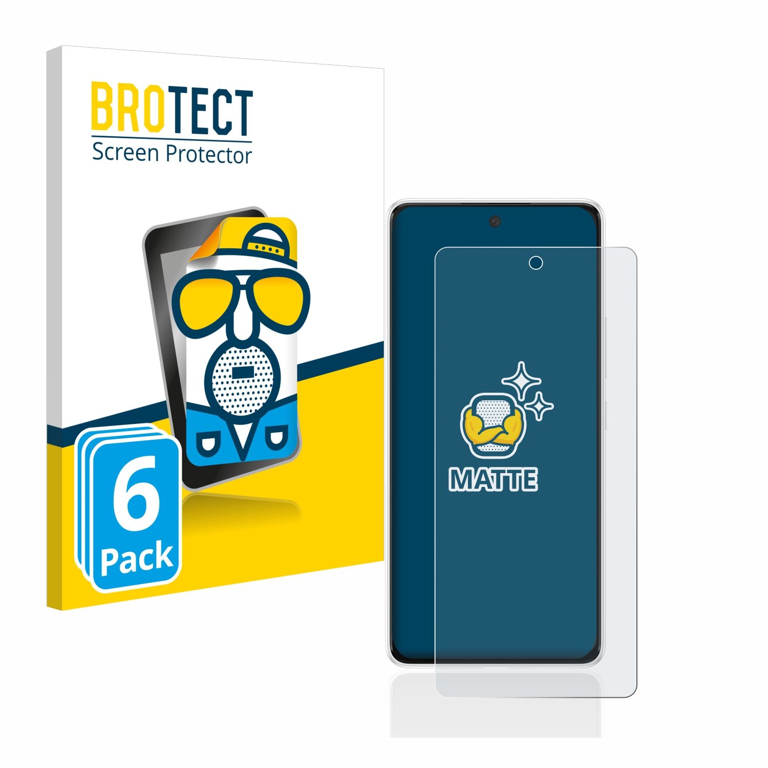 BROTECT 6x matte Galaxy Samsung 5G) Schutzfolie(für A53