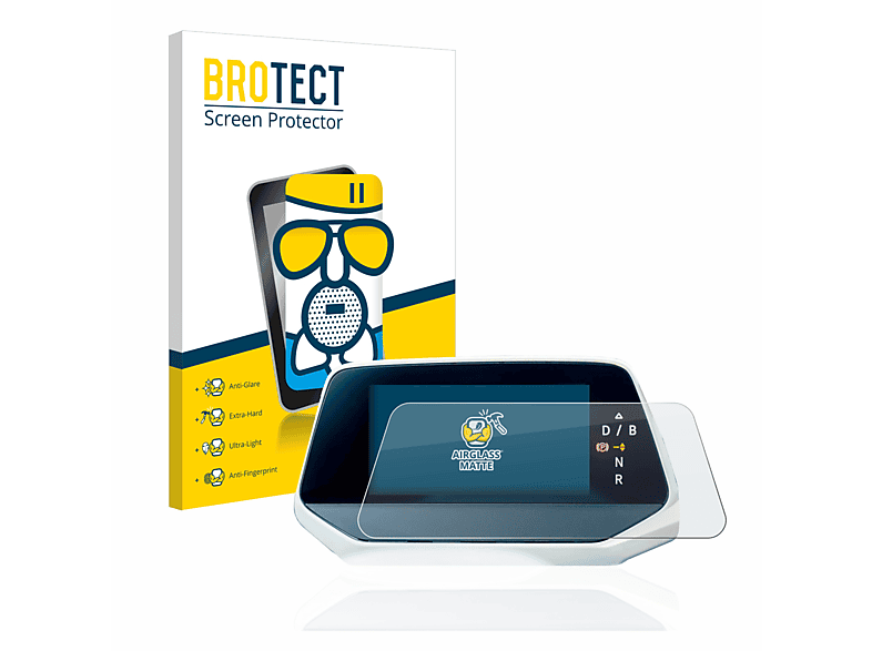 BROTECT Airglass matte Schutzfolie(für Volkswagen ID.4 Digitalcockpit) | Navi-Taschen & -Schutzfolien