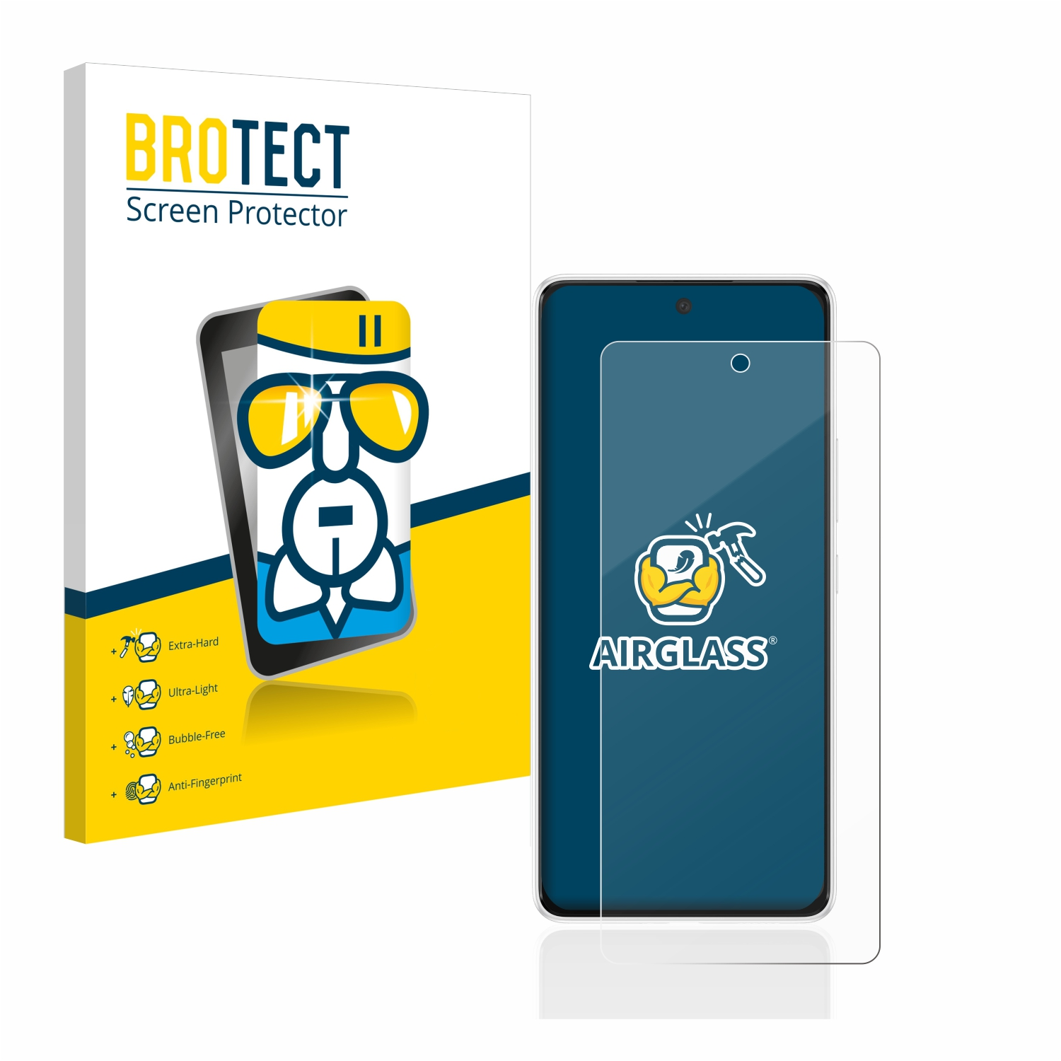 BROTECT Airglass 5G) Samsung klare A53 Galaxy Schutzfolie(für