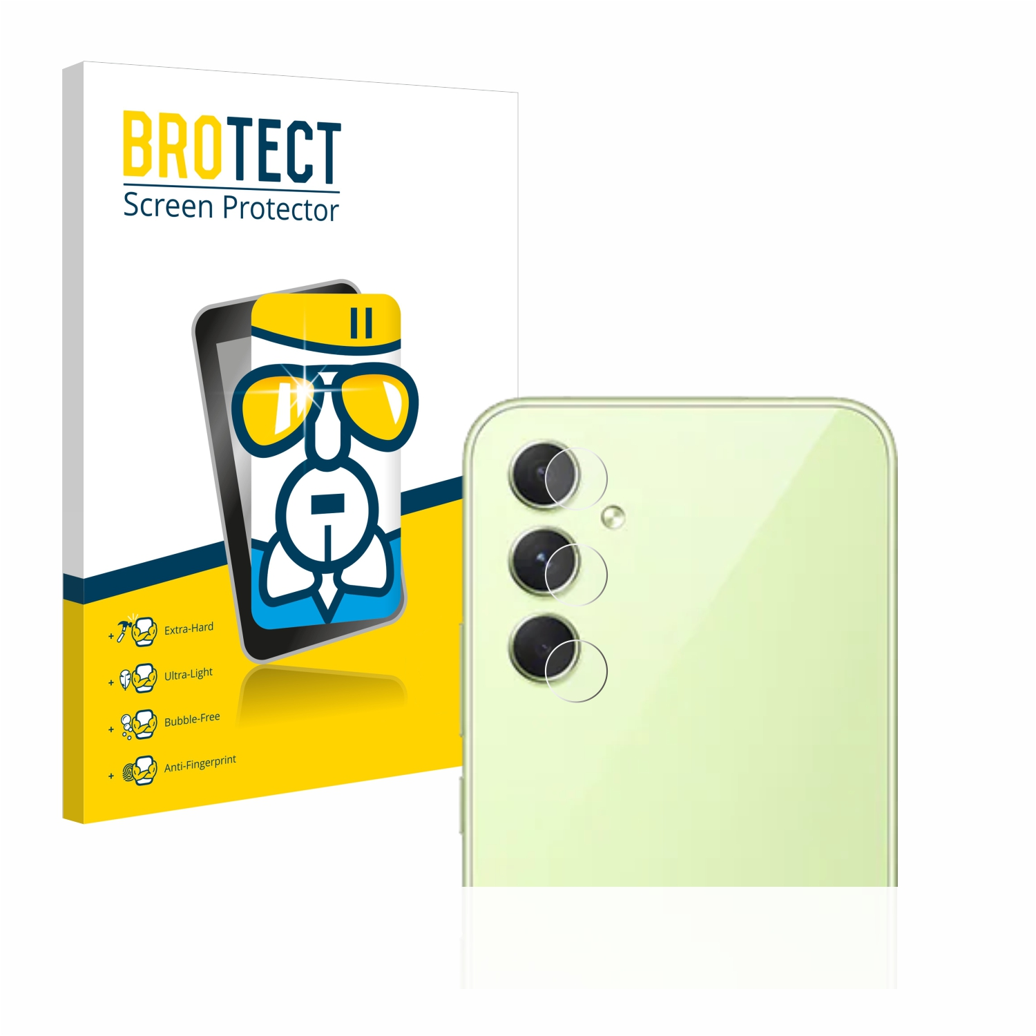 BROTECT Airglass klare Schutzfolie(für Galaxy 5G) A54 Samsung