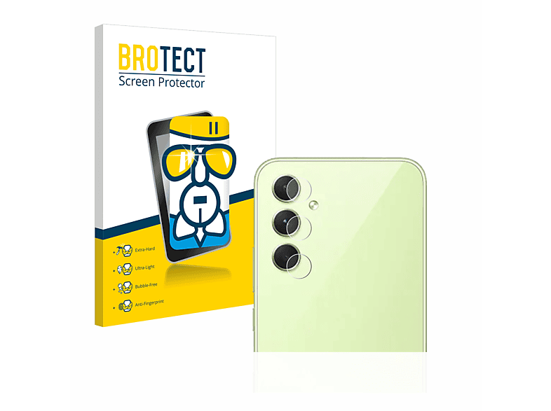 BROTECT Airglass klare 5G) A54 Samsung Galaxy Schutzfolie(für