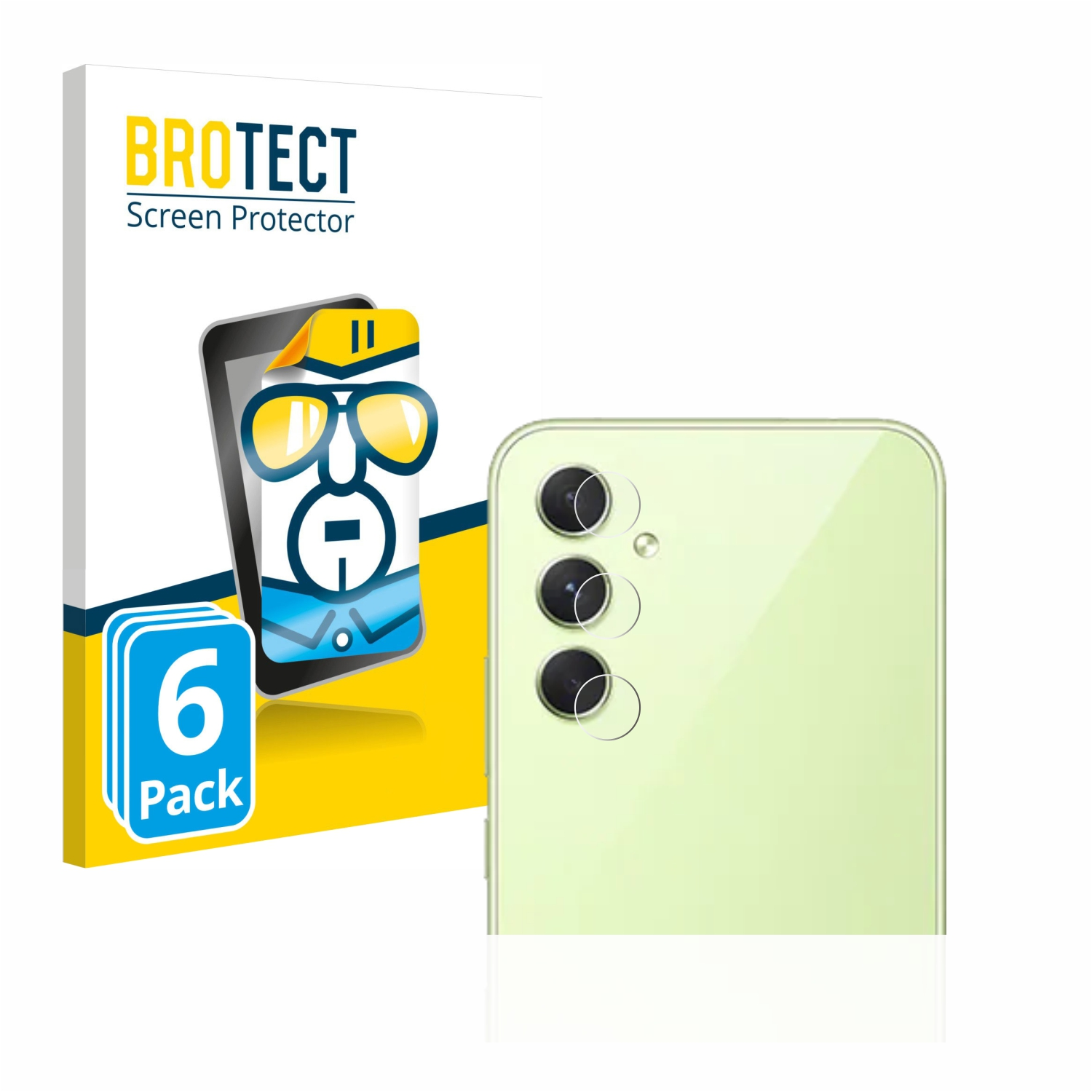 BROTECT 6x klare Samsung 5G) Galaxy Schutzfolie(für A54