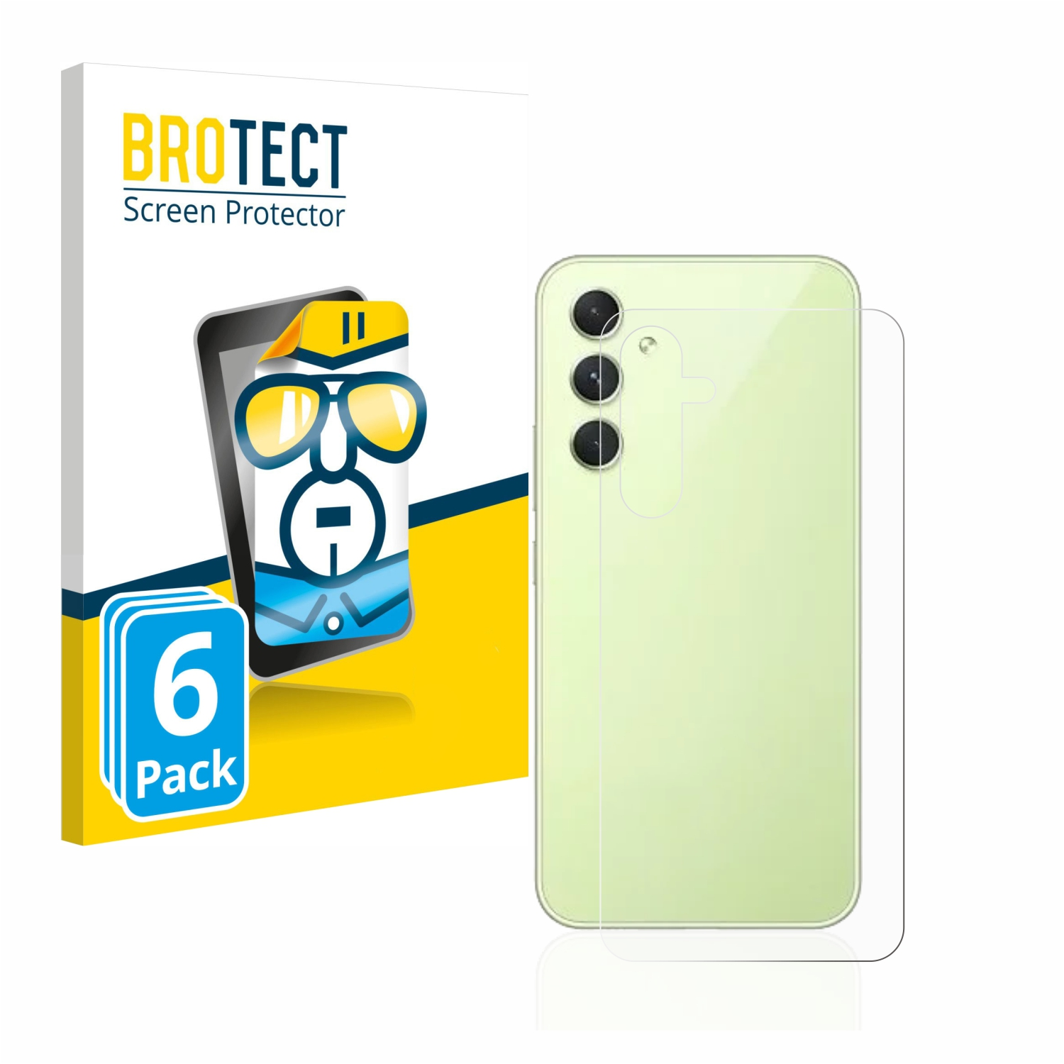 BROTECT 6x klare Schutzfolie(für Samsung Galaxy A54 5G)