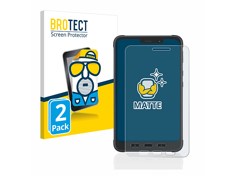 BROTECT Edition Enterprise Schutzfolie(für 3 LTE) matte Tab Active 2x Galaxy Samsung