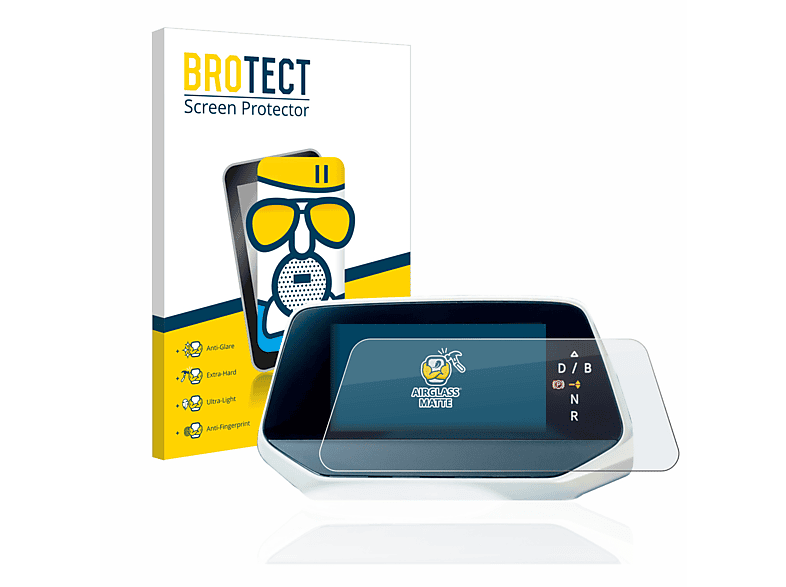 BROTECT Airglass matte Schutzfolie(für Volkswagen ID.5 Digitalcockpit) | Navi-Taschen & -Schutzfolien