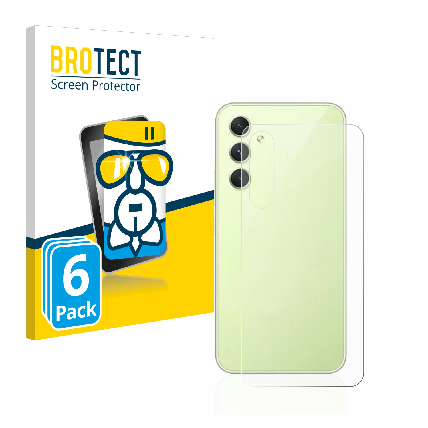 klare Galaxy A54 Samsung 6x Schutzfolie(für 5G) Airglass BROTECT