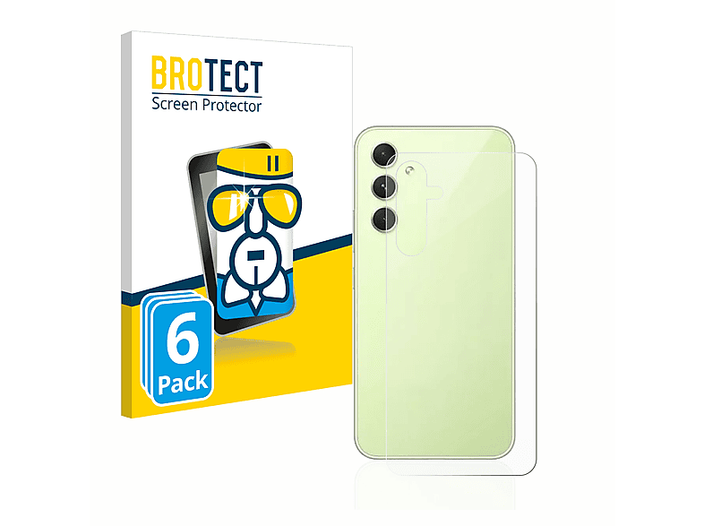 BROTECT 6x Airglass klare Schutzfolie(für Samsung Galaxy A54 5G)