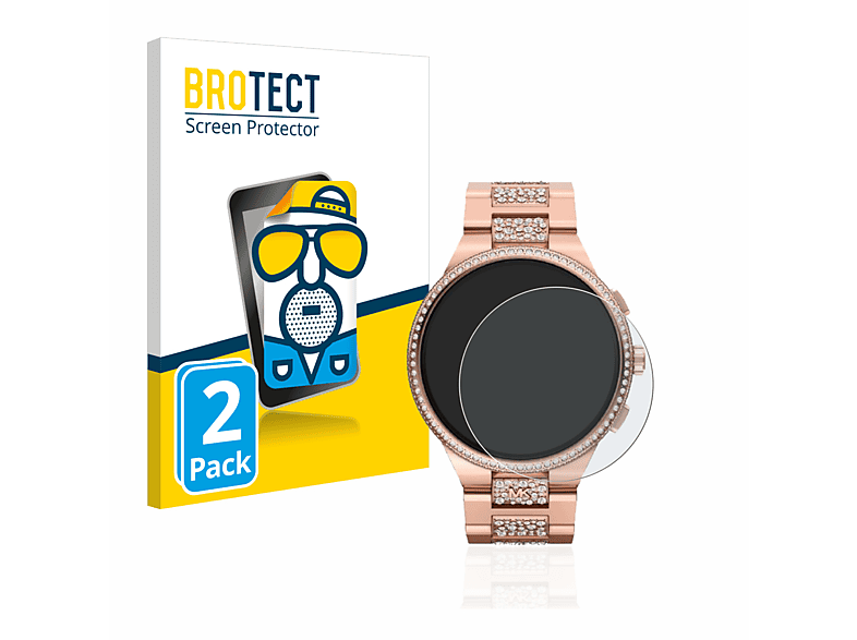 BROTECT 2x matte Schutzfolie(für Michael Kors Camille Gen 6 MKT5147)