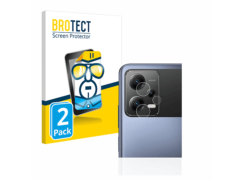 BROTECT 2x klare Schutzfolie(für Xiaomi Poco X5)