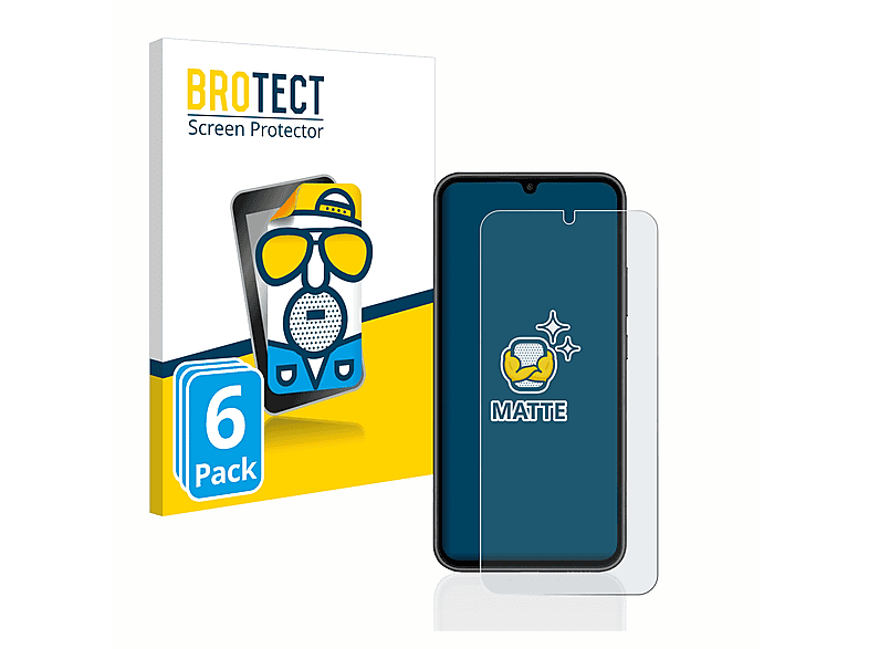 BROTECT 6x matte Schutzfolie(für Samsung Galaxy A34 5G)