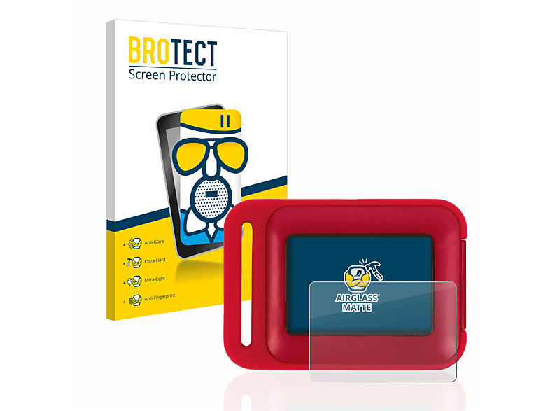 BROTECT Airglass matte Schutzfolie(für Crivit Schrittzähler) | Smartwatch Schutzfolien & Gläser