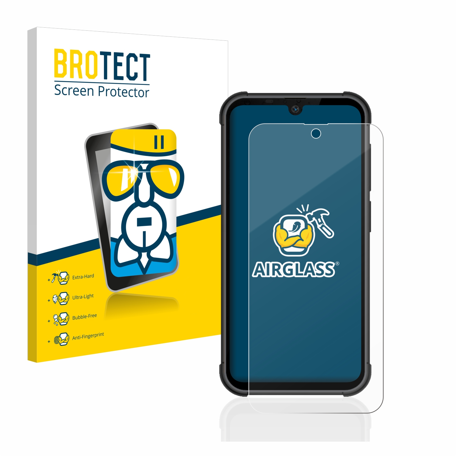BROTECT Airglass klare Schutzfolie(für Beafon premium) MX1