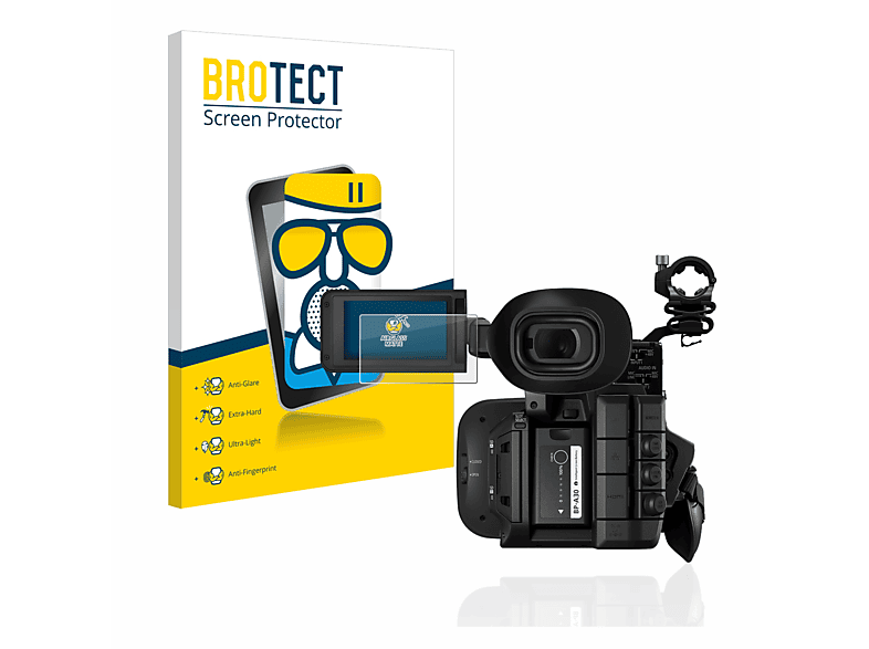 BROTECT Airglass matte Schutzfolie(für Canon XF605) | Kamera Schutzfolie