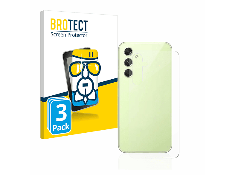 BROTECT 3x Airglass klare Schutzfolie(für Samsung Galaxy A54 5G)
