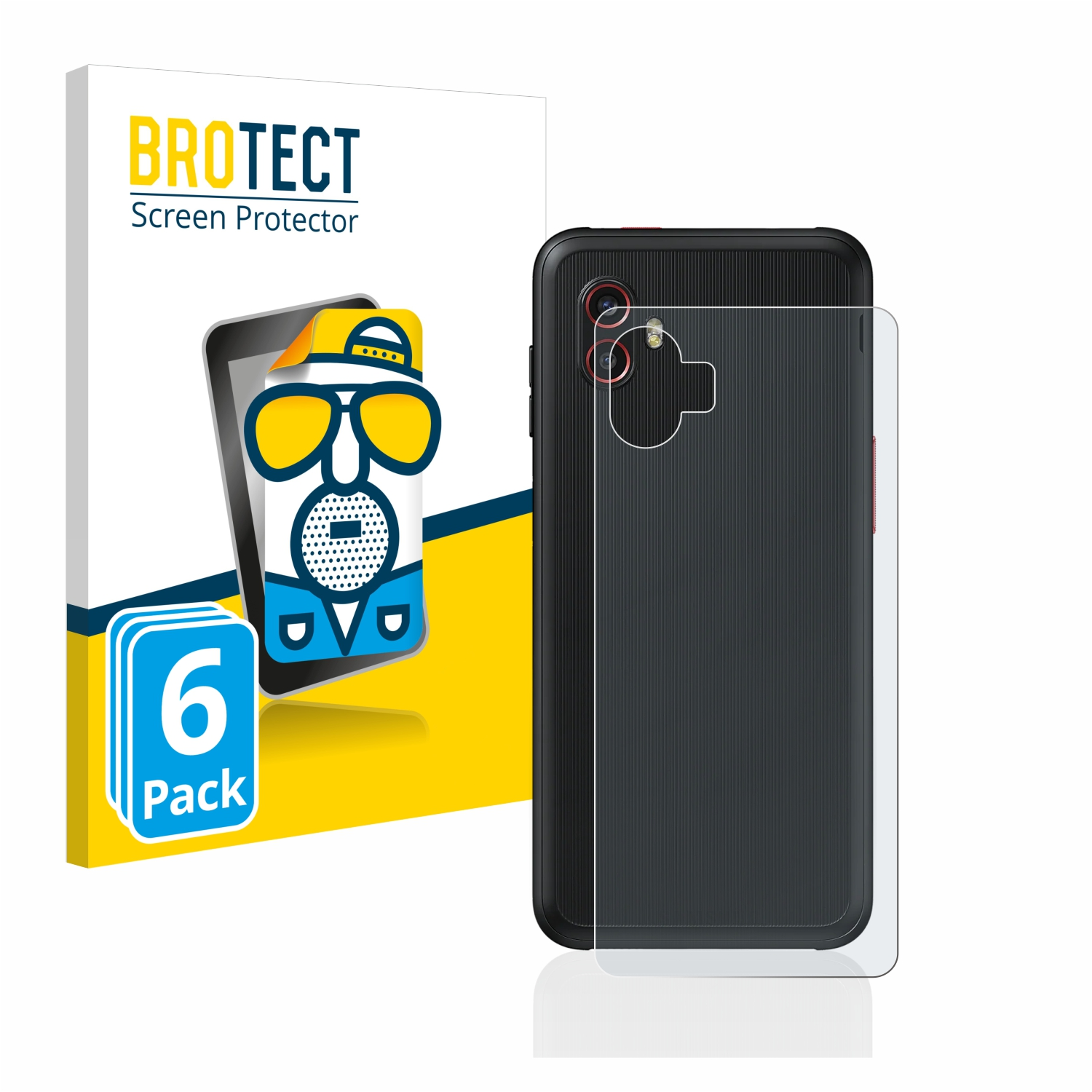 BROTECT 6x matte Schutzfolie(für Samsung Galaxy Enterprise 6 Edition) Pro Xcover