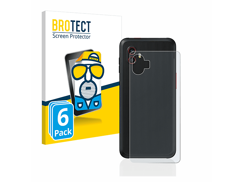 BROTECT 6x matte Schutzfolie(für Xcover Edition) Pro Samsung 6 Enterprise Galaxy