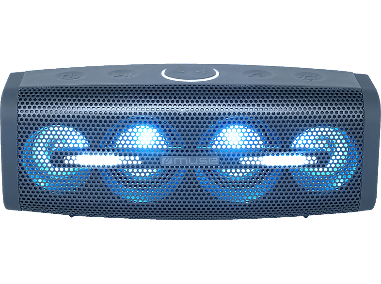 MUSE M-830 DJ Wasserfest Bluetooth-Lautsprecher, marineblau