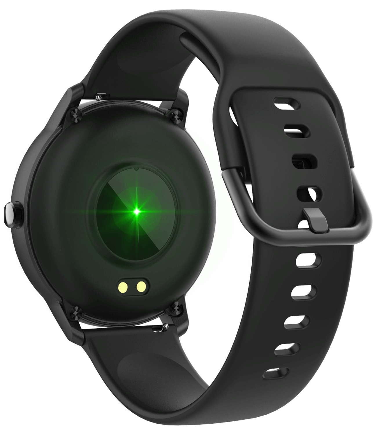 Silikon, FOREVER Smartwatch ForeVive Schwarz Slim SB-325 2