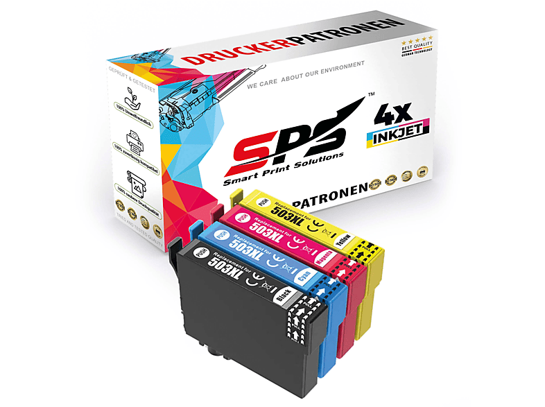 SPS E503XL-063 Tintenpatrone Schwarz, Cyan,Magenta, Gelb