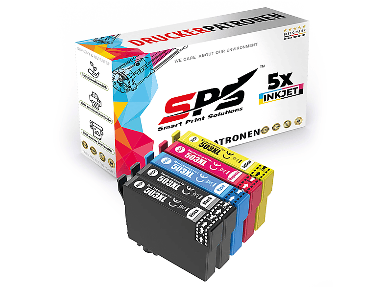 SPS E503XL-061 Tintenpatrone Schwarz, Cyan,Magenta, Gelb