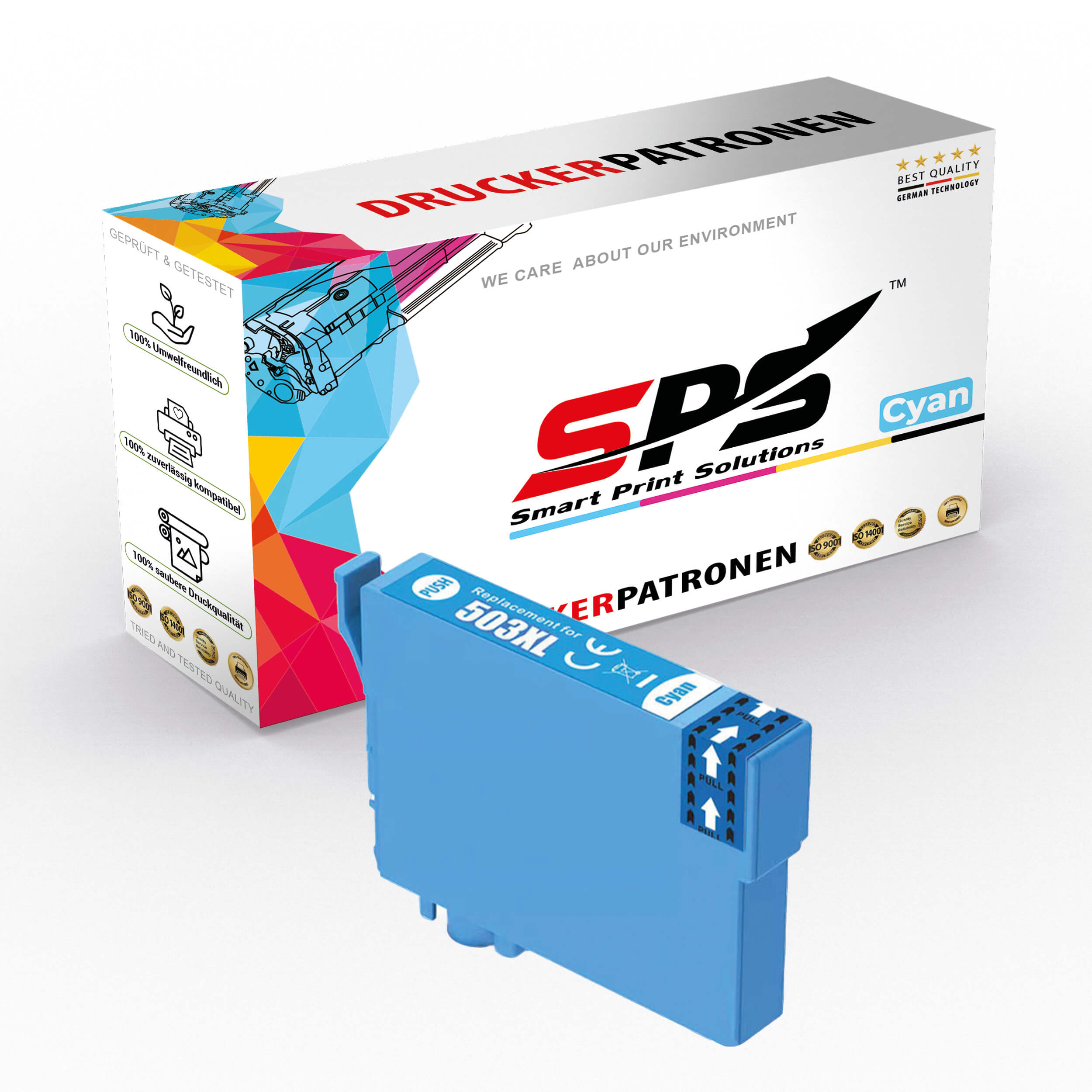 SPS E503XL-018 Tintenpatrone Cyan