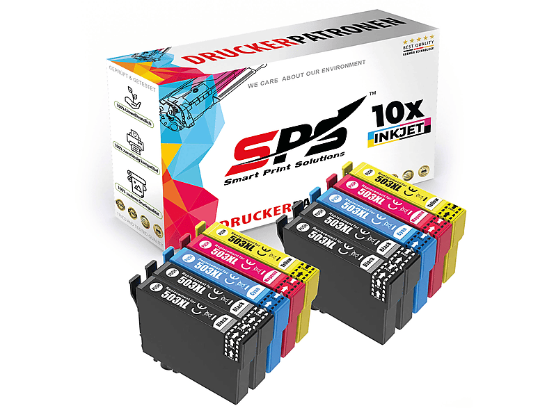 SPS E503XL-056 Tintenpatrone Schwarz, Cyan,Magenta, Gelb | Tonerkartuschen