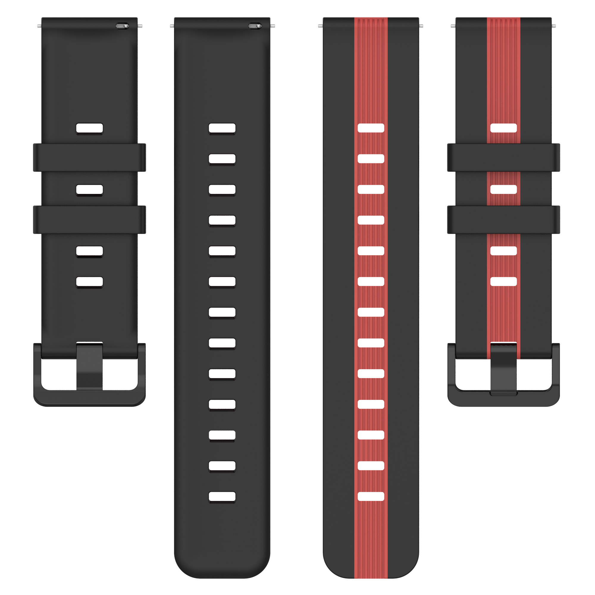 / INF Watch Ersatzarmband, Watch Galaxy 5 5 Samsung, pro, Rot Silikonarmband,