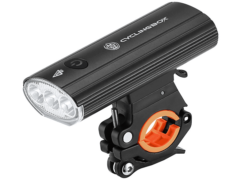 INF Fahrradscheinwerfer aus Aluminiumlegierung, Schwarz) | Fahrradbeleuchtung & Reflektoren