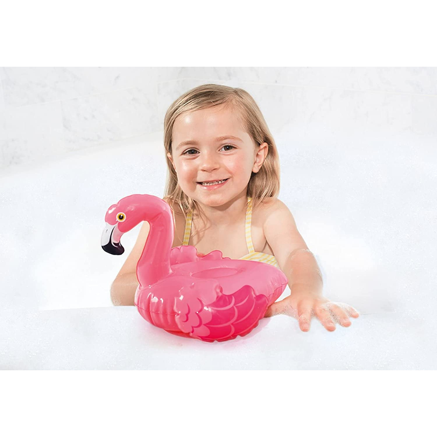 mehrfarbig - Wasserspielzeug, Badewannentiere Flamingo 58590NP INTEX - Play Puff\'n