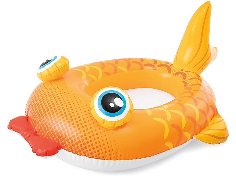 INTEX 59380NP - Baby-Boot - Pool-Cruiser Fisch (110x100cm) Wasserspiel, mehrfarbig