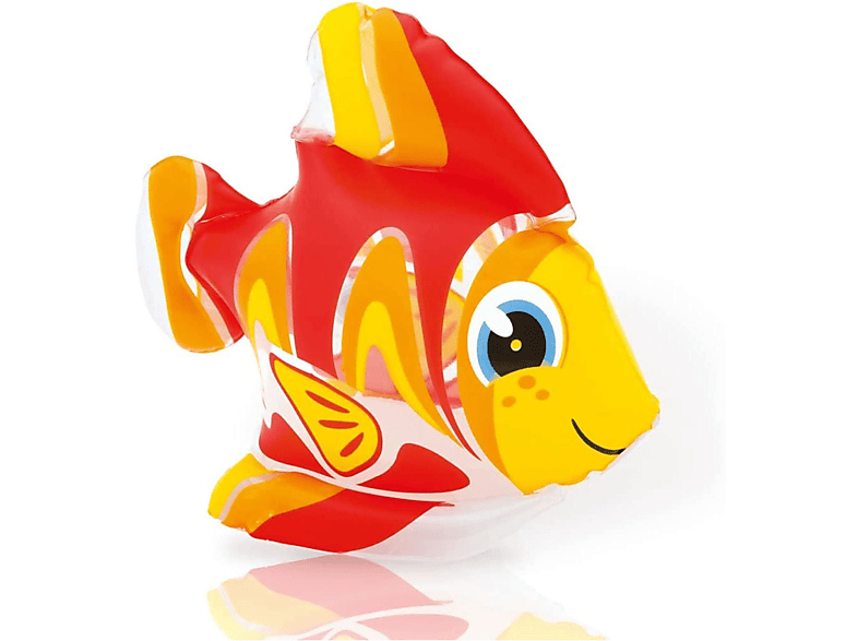 - Fisch 58590NP Puff\'n INTEX Wasserspielzeug, mehrfarbig Badewannentiere Play -