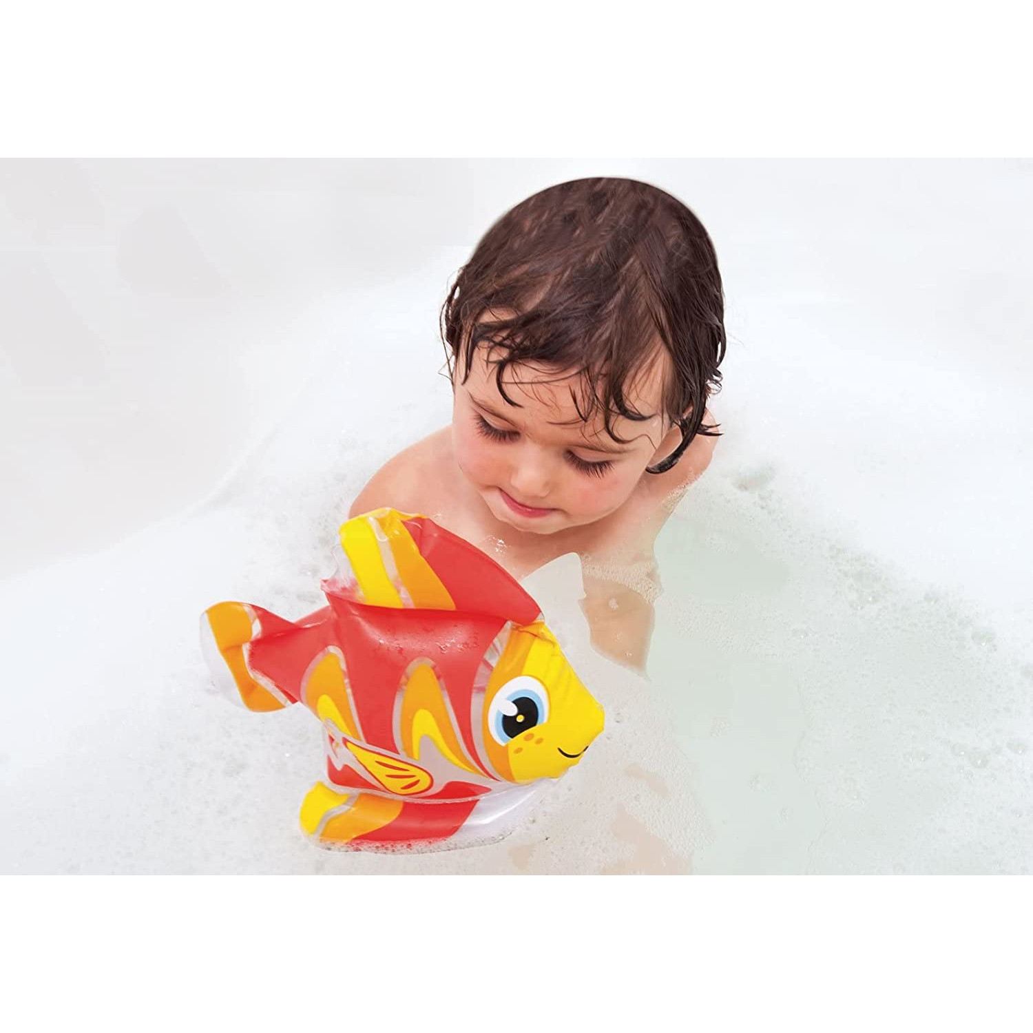 mehrfarbig Play Badewannentiere Wasserspielzeug, Fisch - Puff\'n INTEX - 58590NP