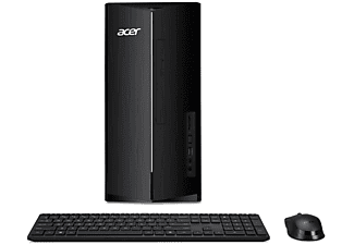ACER Aspire TC Desktop PC | TC-1760 | Schwarz, Windows 11 Home 64-bit, PC mit Intel® Core™ i7 Prozessor , 16 GB RAM , 1 TB  SSD   , Arc™ A380  