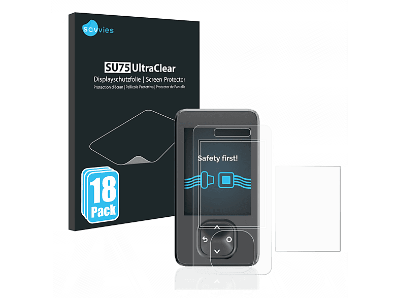 G7 Dexcom Schutzfolie(für SAVVIES CGM) klare 18x