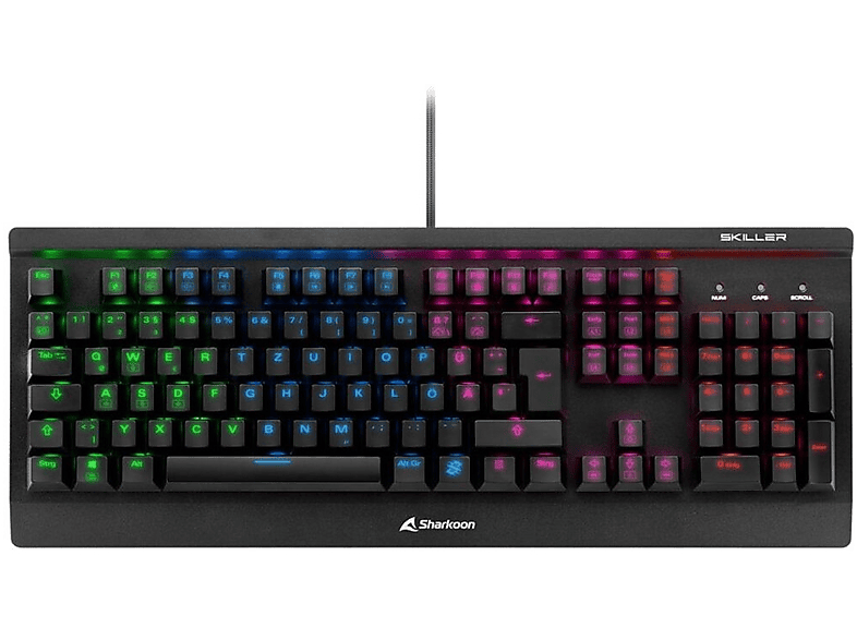 Gaming SKILLER RGB, SGK3 SHARKOON Mech Mechanisch Tastatur,