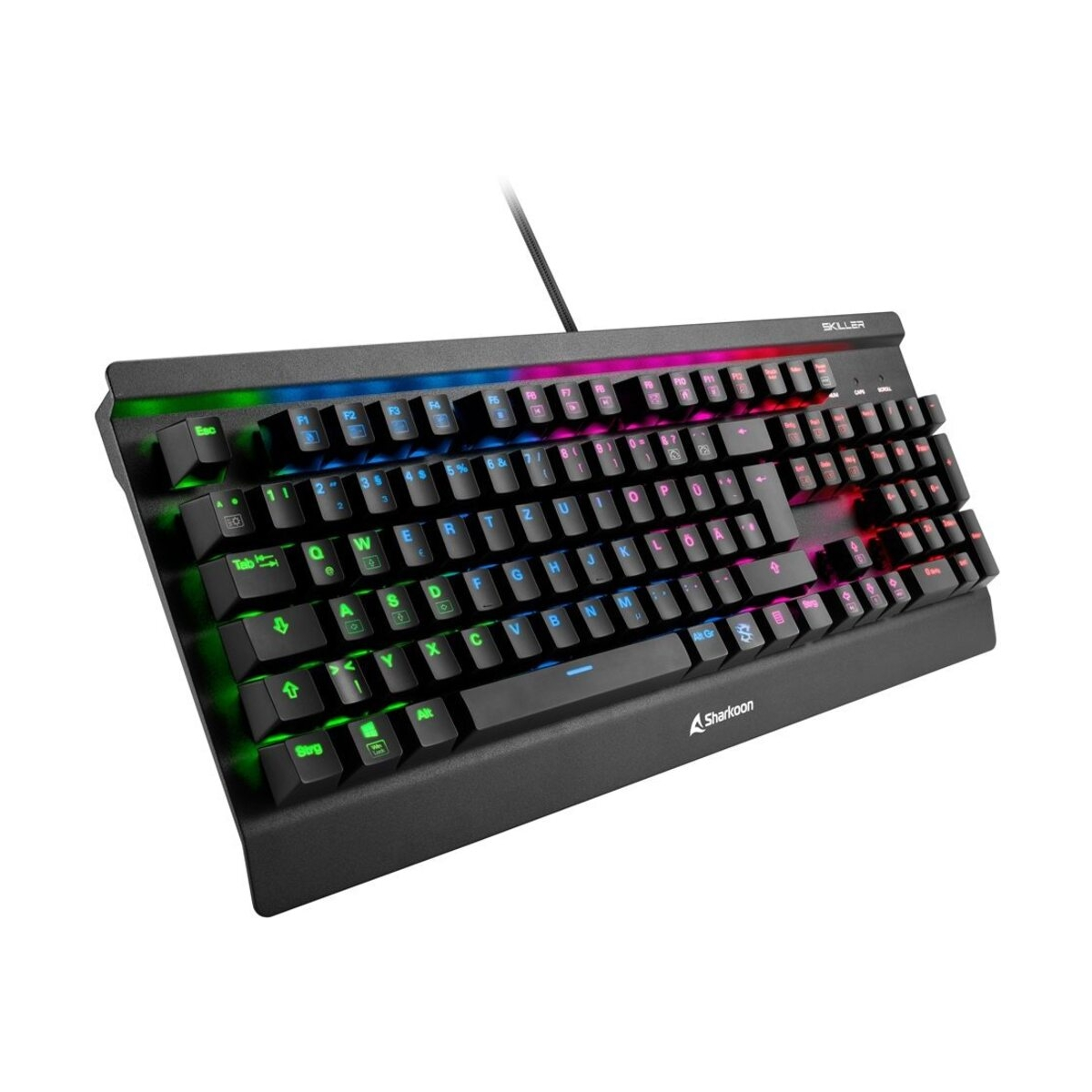 Tastatur, SKILLER Gaming Mech Mechanisch SGK3 RGB, SHARKOON