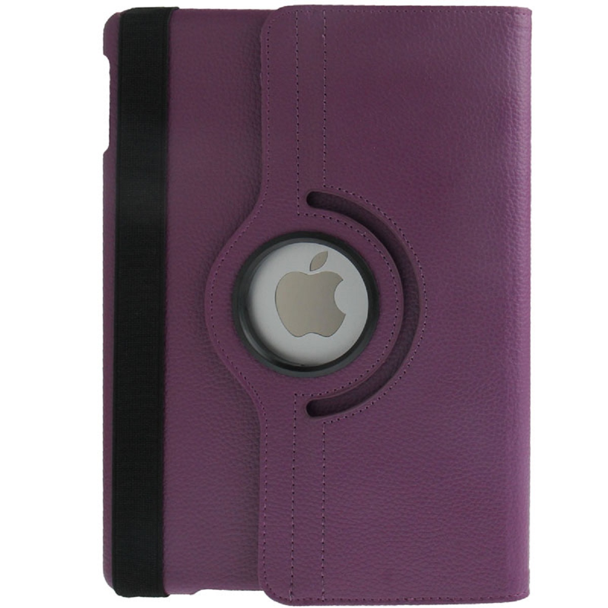 PROTECTORKING Bookcover für Apple Kunstleder/ Full Lilla Schutzhülle Robustes Cover TPU