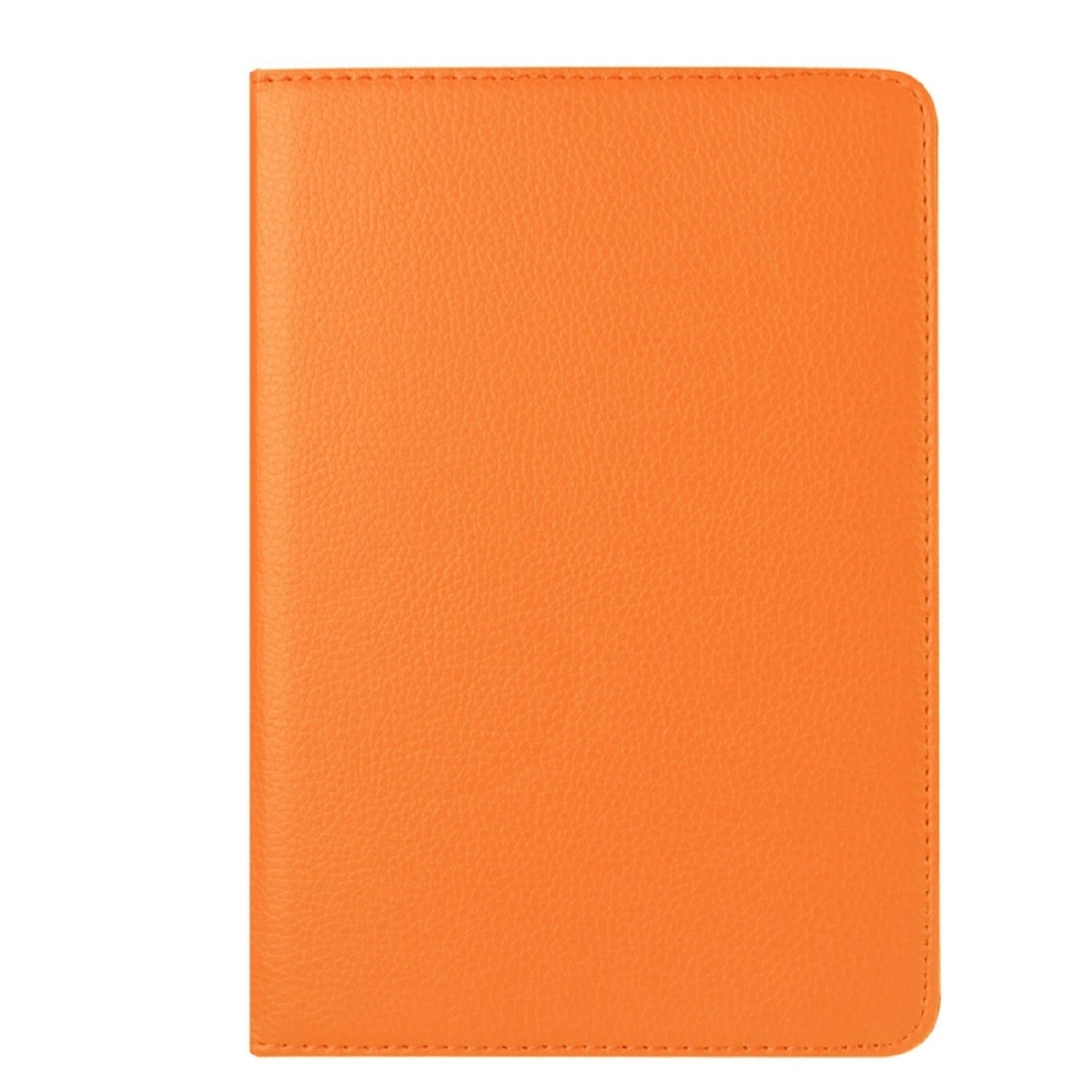PROTECTORKING Bookcover, Schutzhülle Schutzhülle Full Cover Robustes für TPU, Kunstleder/ Orange Apple