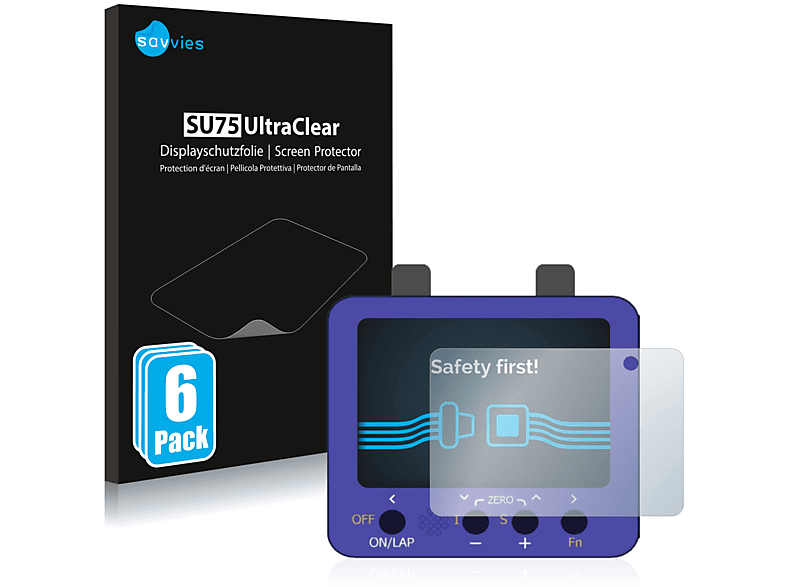 Schutzfolie(für 6x klare DBI3) DigiTool SAVVIES