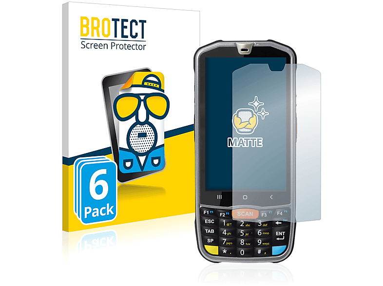 Mobile Schutzfolie(für BROTECT matte Point PM67) 6x