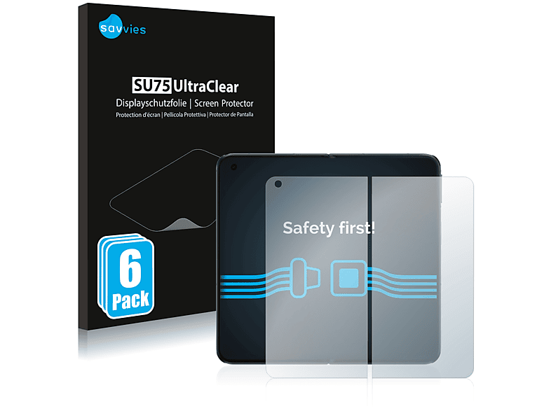 Oppo 6x N2 Schutzfolie(für Find SAVVIES (Inneres Display)) klare