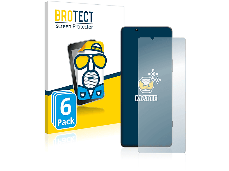 BROTECT 6x matte Schutzfolie(für Sony Xperia 5 IV)