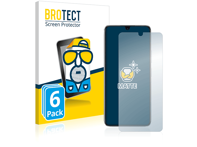 BROTECT 6x matte Schutzfolie(für Infinix Note 12 Pro 5G)