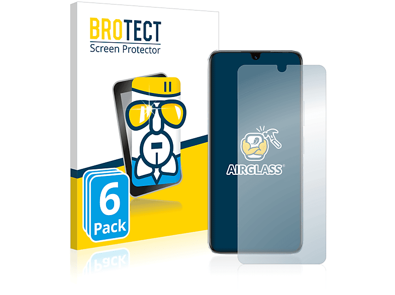 BROTECT 6x Airglass klare Schutzfolie(für Infinix Note 12 Pro 5G) | Displayschutzfolien & Gläser