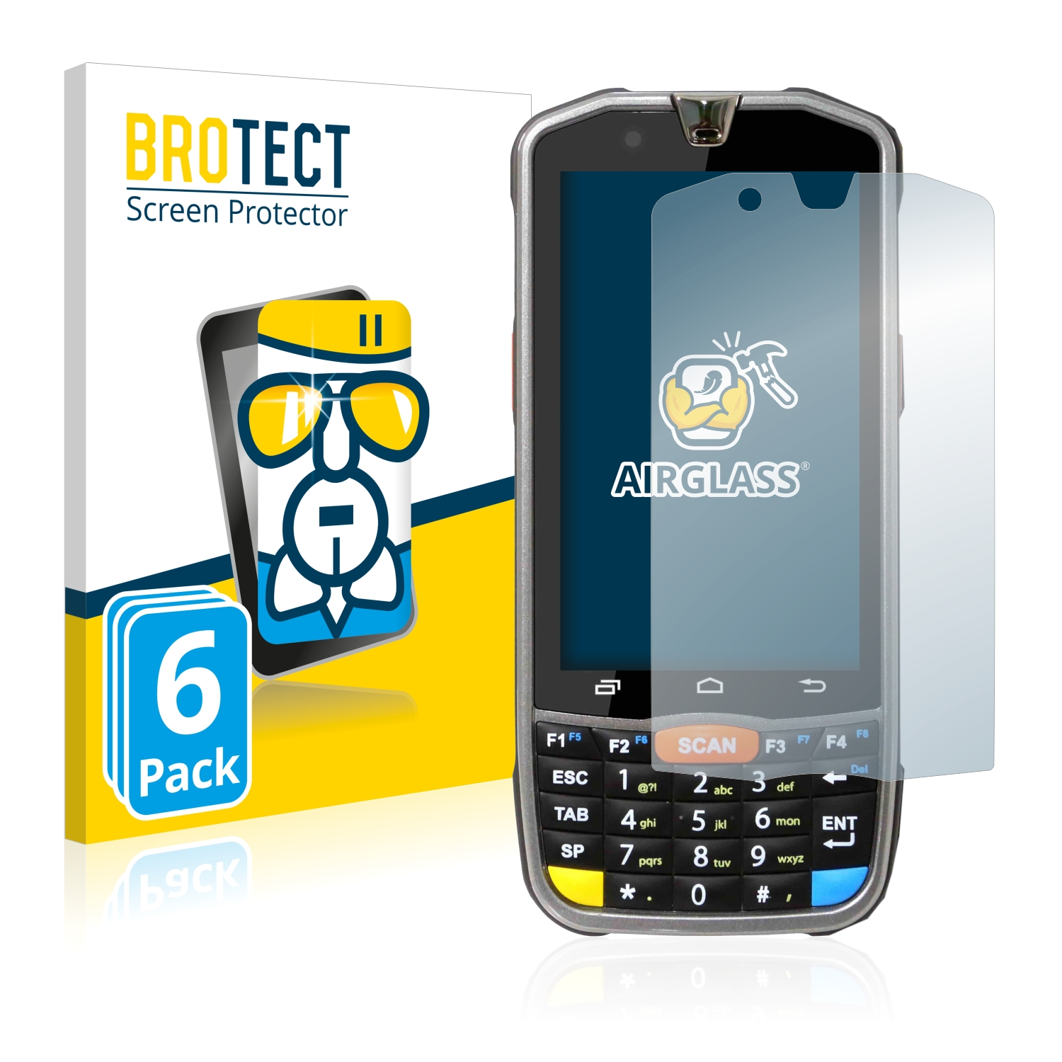 Point Schutzfolie(für 6x klare Airglass BROTECT PM66) Mobile