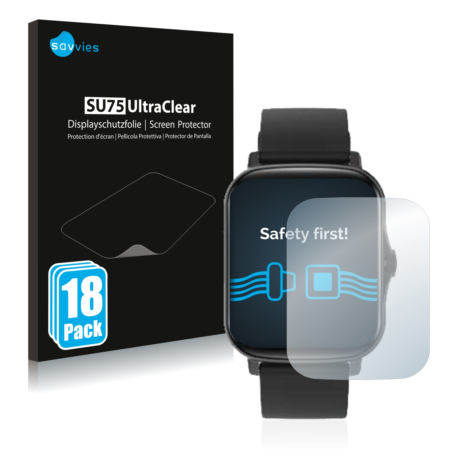 SAVVIES 18x Technic ‎SH-Y20) ‎Smart klare Schutzfolie(für
