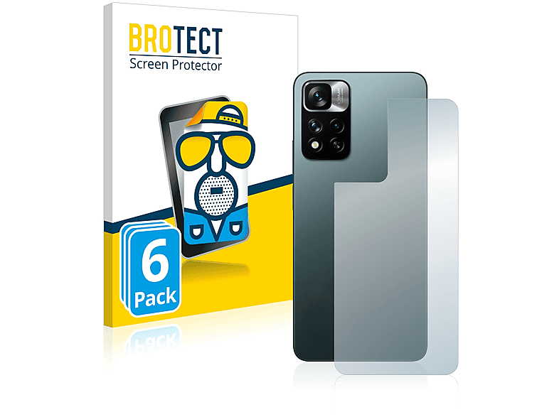 BROTECT 6x matte Schutzfolie(für Xiaomi Redmi Note 11 Pro+ 5G) | Displayschutzfolien & Gläser
